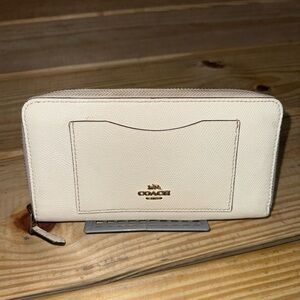 Coach Leather Envelope Wallet